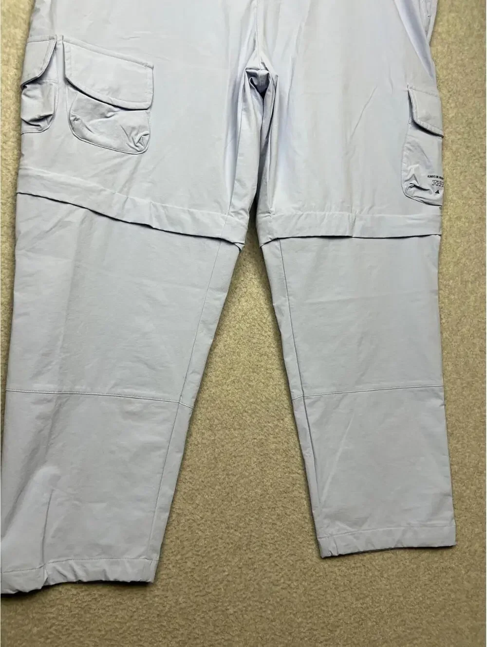 Adidas Men's Adicross Zip-Off Golf Pants Size XXL Convertible short Lightweight